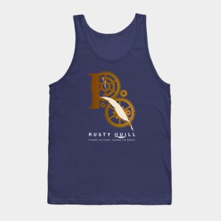 Rusty Quill New Logo #1 (Dark) Tank Top